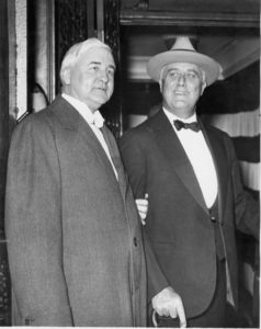 Jesse H. Jones with President Franklin Roosevelt