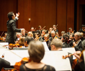 Andrés Orozco-Estrada has served as the Houston Symphony's Music Director since 2014.