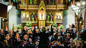 Houston Symphony Chorus performs in Poland during their European tour.