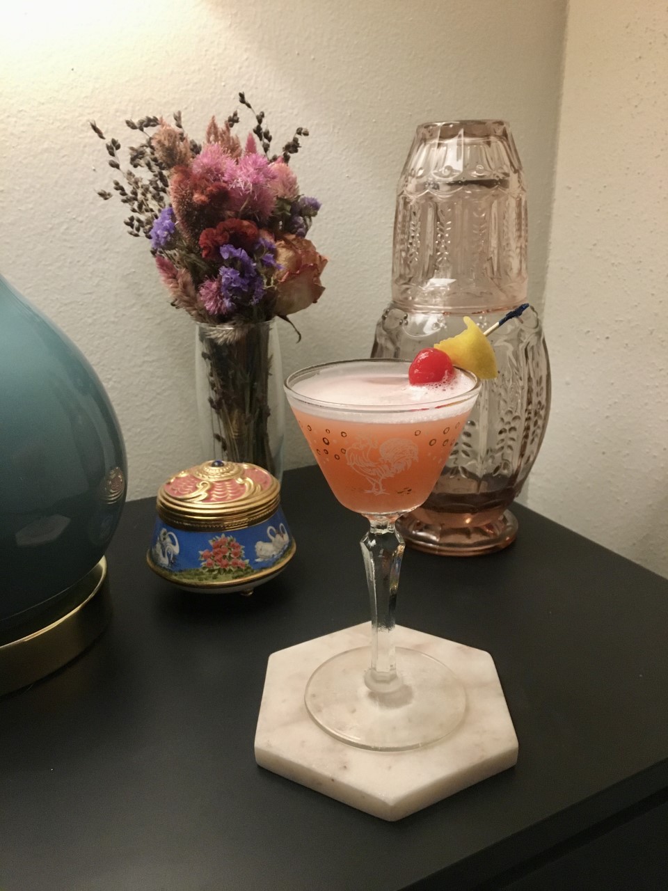 Pink Lady cocktail
