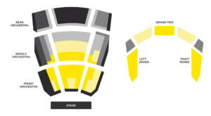 Classical Series Seating Chart
